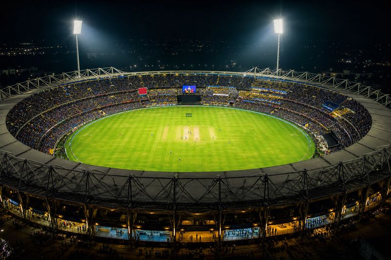 Cricket World Cup stadium atmosphere